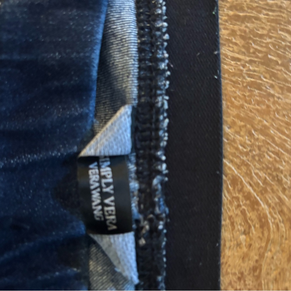 Simply Vera Vera Wang Men's Dark Blue Jeans